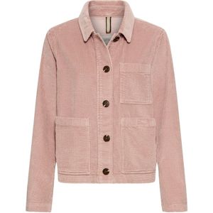 camel active Indoor blazer met zakken - Maat womenswear-34 - Donkerpaars roze