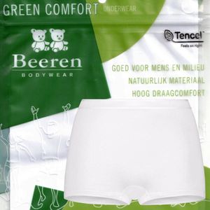 Beeren Green Comfort tencel - dames boxershort - maat L - wit