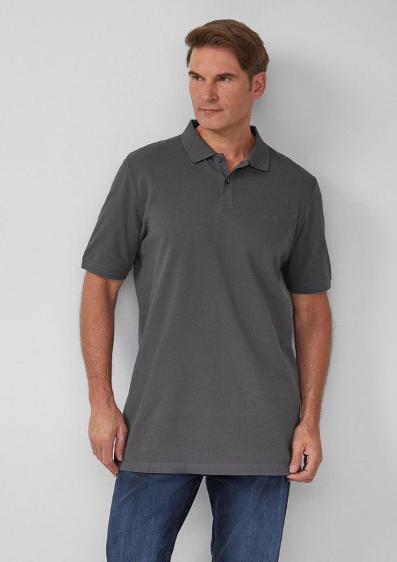 Poloshirt - Katoenen Piqué - Normale Pasvorm - Korte Mouwen