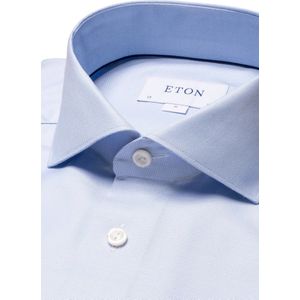 Eton - Overhemd Blauw Eton Lange Mouw Overhemd Blauw 100003412 21