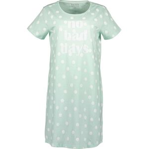 Blue Seven dames Big shirt 168519 lichtgroen print - 36