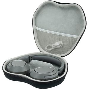 Vervanging hard shell draagtas compatibel met Edifier W820NB - zwart