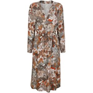 Alba Moda Kleid Kleid mit Bindegürtel