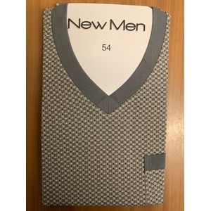 Norman heren nachthemd New Men 67393 - Grijs - 50