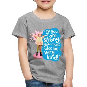 Pippi Langkous Gestrekte Pippi Met Spreuk Premium T Shirt Kinderen
