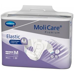 Hartmann - Molicare Premium Slip Elastic - Incontinentiemateriaal - 8 Druppels - Medium - 3 Pakken van 26 Stuks