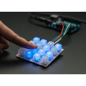 Trellis Monochrome Driver PCB for 4x4 Keypad van Adafruit 1616