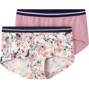 NAME IT NKFHIPSTER 2P NOSTALGIA FLOWER NOOS Meisjes Onderbroek - Maat 116