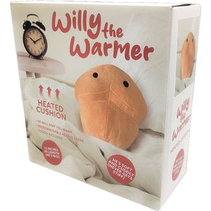 Willy the Warmer - warmtekussen - met pittenzak