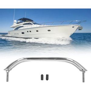 Roestvrijstalen Gepolijste Bootgrijper Antisliphandgreep Veiligheidsleuning Maritieme Boothardware Voor Multifunctioneel Gebruik (12 Inch)