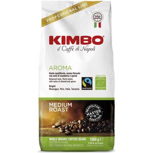 Kimbo koffiebonen AROMA BIO Organic (1kg)