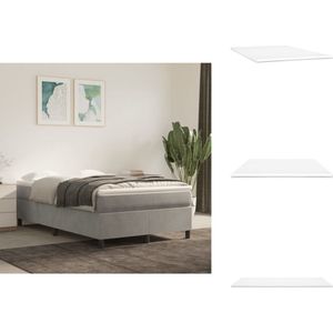 vidaXL Dekmatras - Dekmatrassen - Matras - Topmatras - Dekmatras 120x200x5 cm