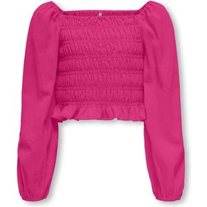 ONLY meisjes kids longsleeve HELENE Fuchsia Purple Regular Fit