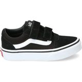 Vans Youth Ward V Sneakers - (Suede/Canvas)Black/White - Maat 38