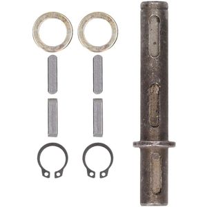 Enkele As 14 Mm Gelegeerde Stalen Motor Dubbele Uitgangsas RV30 Wormreductiemiddel Uitgangsas Voor NMRV030 RV030 Wormwiel Snelheidsreductiemiddel