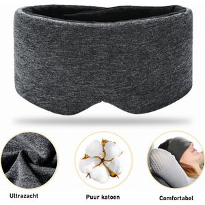 Siesta Bedding - Speciaal edition - Verzwaard Slaapmasker vrouwen & mannen - Oogmasker met verkoelende Gel - Verstelbaar - Slaapmaskers - oogmasker - verkoelend -Luxe