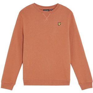 Lyle & Scott - Crew Neck Sweatshirt brick - Brick - Maat 104