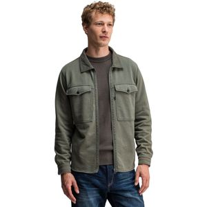 butcher of blue overshirt groen rits
