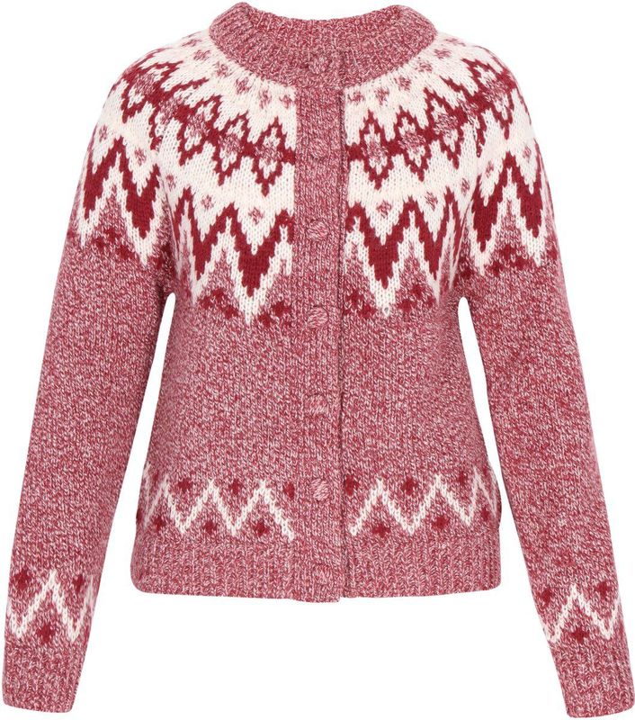 DreiMaster - Vintage Collectie - Vest - Gebreid - Normale Pasvorm - Ronde Hals