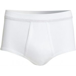 Con-ta - 2 heren slips 740/6330 met ribbel - wit - maat 10 (4XL)