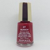 Mavala - Munich 027 - Mini Nagellak - Wijnrood - 5 ml