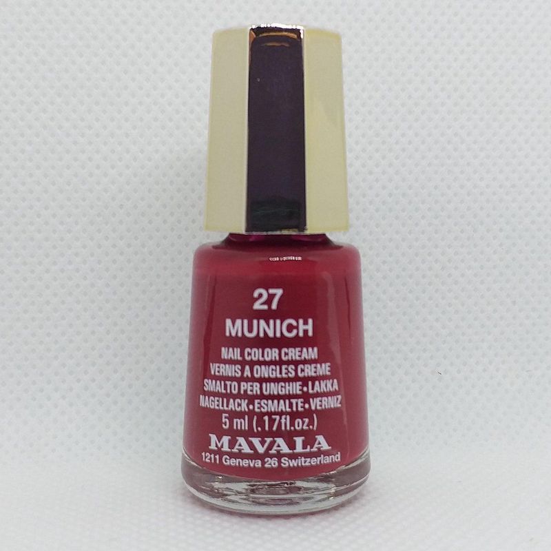 Mavala - Munich 027 - Mini Nagellak - Wijnrood - 5 ml