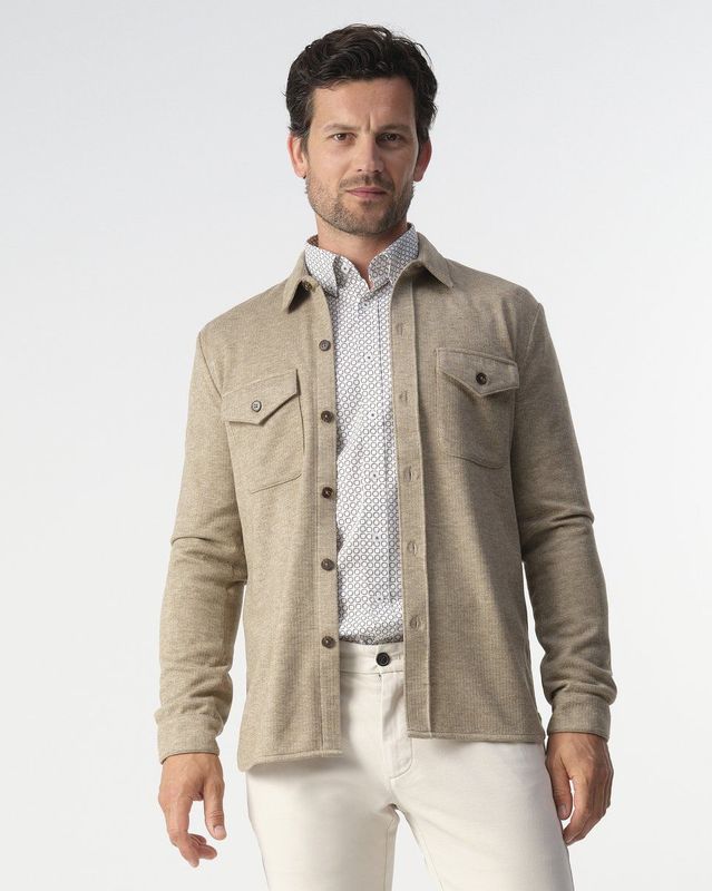 Campbell - Peter - Overshirt - Beige - Heren