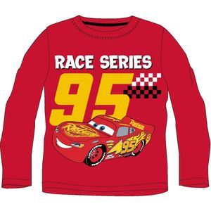 Disney Cars Shirt - Rood - Katoen - Maat 128