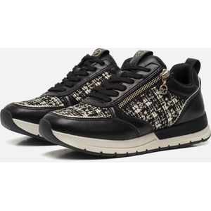 Tamaris Sneakers zwart Textiel - Dames - Maat 40