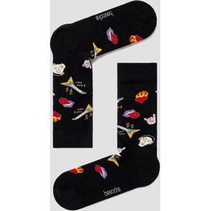 Grappige Sokken Zwart You Rock in Bio katoen maat 41-46 - Rock - Zacht - Trendy geschenk - Trendy Cadeau - Verjaardag - Geschenk