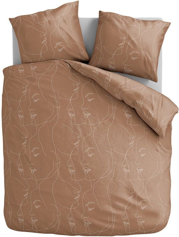 Dekbedovertrek Faces - Luxe - Zacht - Ademend