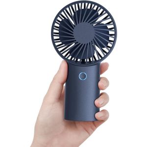 4000 mAh handventilator draagbare mini-ventilator USB-oplaadbaar blauw - werktijd 5-20 uur Handventilator