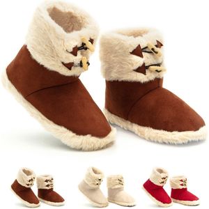 Solemates® Rope Sloffen/Pantoffels - Dames/Heren - Camel - Maat 36/37 - Anti-Slip - Hoog