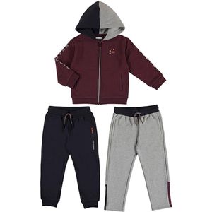 Jongens Trainingspak Bordeaux