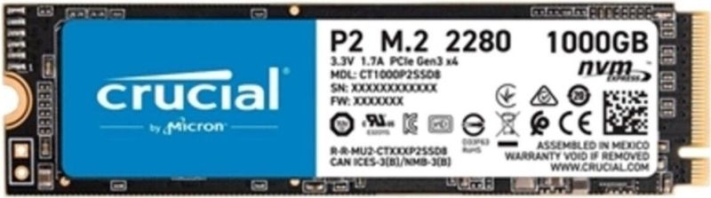 Crucial CT1000P2SSD8 SSD 1TB - M.2 NVMe