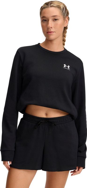Under Armour - Rival Terry - Sweatshirt - Zwart/Wit