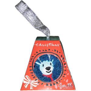 Kerst Sokken - Giftbox - Donkerblauw - Rendier - One Size - Kerstcadeau - Kerstsokken - Kerstboom - Cadeau - Feestdagen - Christmas - Kinder sokken - Winter sokken - Winter kleding - Oud en Nieuw - Gift - Giftbox - Present - Peuter - Warmhoudend