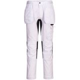 Portwest WX2 Eco Stretch Broek - Wit - Met Holsterzakken - 28