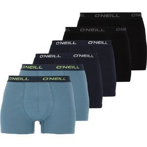 O'Neill - Heren Boxershorts - 6-pack - multicolor edition - maat M
