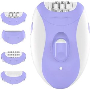 Dailysuppliess Epileerapparaat Dames - Epilator - Ontharingsapparaat - Wit met Paars