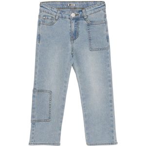 Daily7 - 2900 Wide Patch Fit - Medium Denim - Maat 80