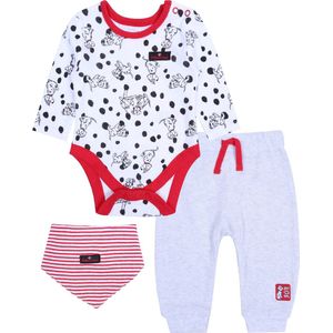 Wit met grijze babyset 101 Dalmatiërs