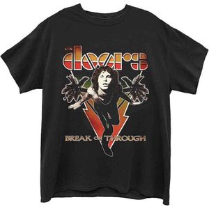 The Doors - Break On Through Heren T-shirt - L - Zwart
