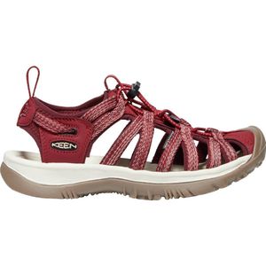 Keen Whisper Dames Wandelsandalen Red Dahlia |  Bordeaux | Polyester | Maat 36