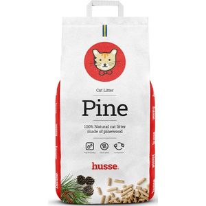Pine Houtkorrels - Kattenbakvulling, Houtkorrels, Kattenbak Houtkorrels, Bodembedekking, Kattenbakvulling - 100% Natuurlijk - 3 x 6 liter
