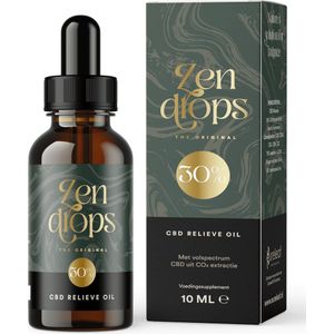 Eureleaf Zendrops CBD Olie 30% – 10ml – Full-Spectrum Hennepolie – Natuurlijk & Vegan – Extra Sterk