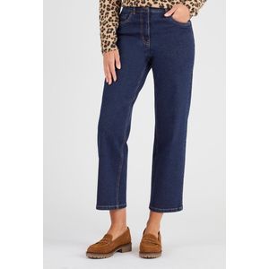 Damart - Rechte 7/8 jeans - Dames - Blauw - 36