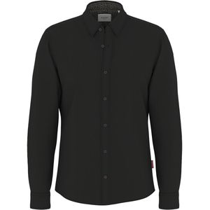 Joop! Heren Overhemd HANSON2K-W regular fit Zwart S Volwassenen