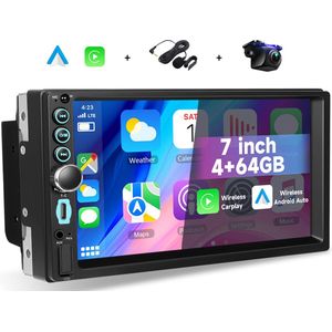 Boscer - BSCR-A4217 - Autoradio - 2Din - 7 Inch HD Touchscreen - Android 15 - 4+64GB - GPS Navigatiesysteem