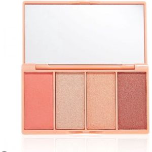 Bellapierre - Eyeshadow palette - oogschaduw palet - Make up - oogschaduw - Vegan - Peach Blossom -
